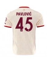 Bayern Munich Aleksandar Pavlovic #45 Tredjedrakt 2024-25 Korte ermer